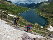 Anello dei Laghi Gemelli con il laghetto della Paura dalle Baite di Mezzeno il 15 luglio 2014  - FOTOGALLERY